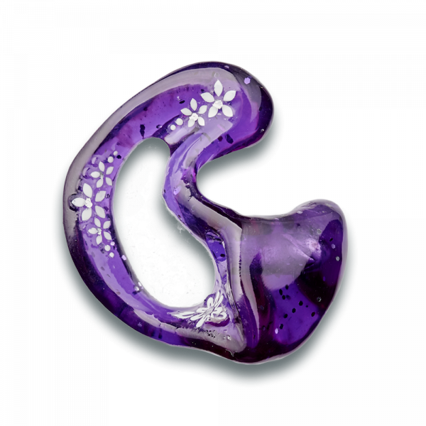 Sticker 6 Blumen weiss