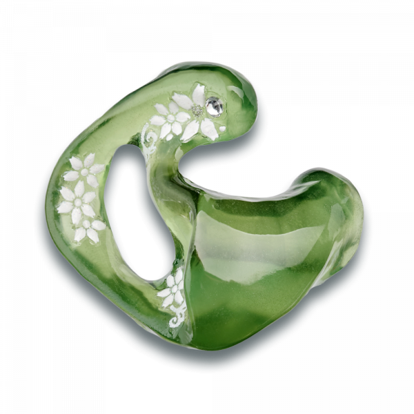 Sticker 6 Blumen weiss