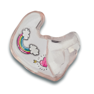 Sticker 14 Regenbogen mit Herz