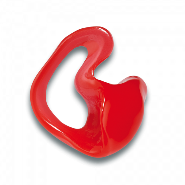 einfarbig rot